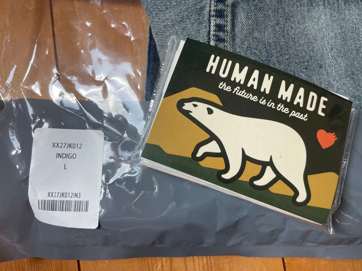 HUMAN MADE Denim Work Jacket Indigo サイズL|Yahoo!フリマ HUMAN MADE Denim Work Jacket Indigo サイズL|Yahoo!フリマ