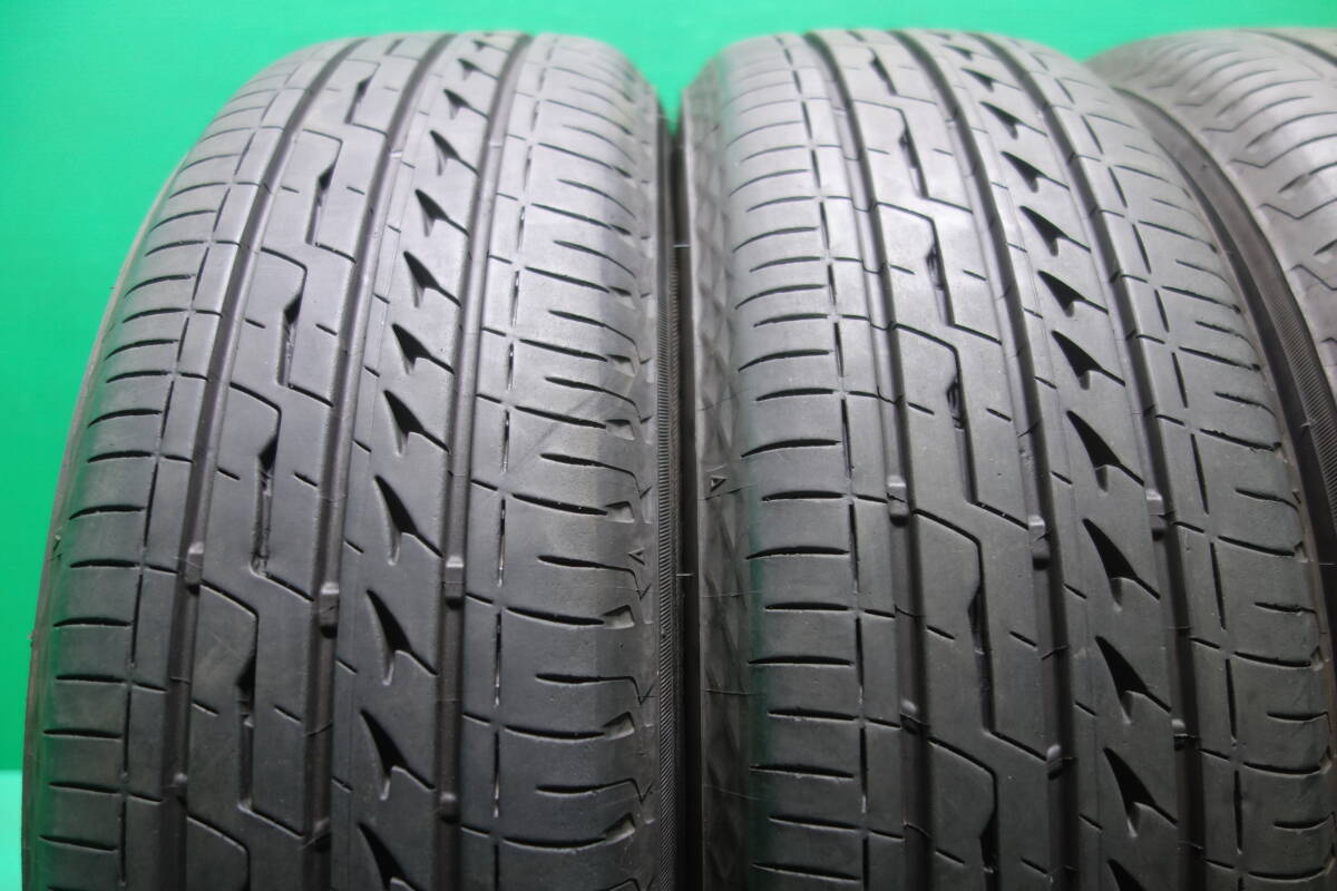 L1588-20 送料無料 175/60R16 夏タイヤ 4本セット ブリヂストン 8分山 アクア ヤリス ヴィッツ フィット スイフト クロスビー イグニス_画像9