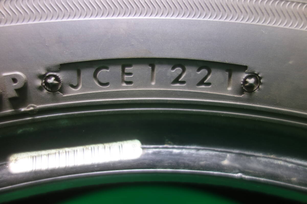 L1622-21 送料無料 225/55R17 サマータイヤ 夏 4本セット ブリヂストン ECOPIA NH100RV 8分山 溝たっぷり 2021年製 パンクチェック済_画像7