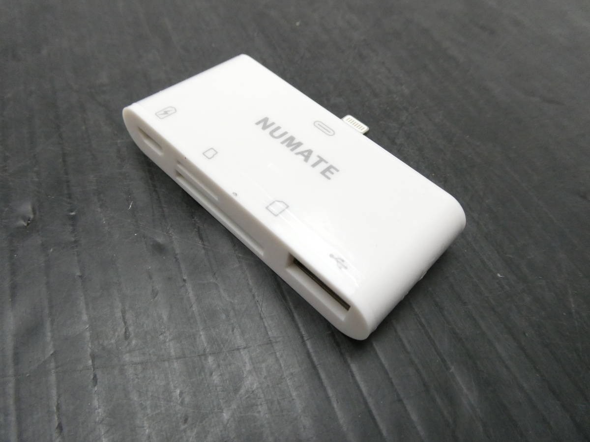 ▼NUMATE SDカードリーダー メモリーカードリーダライタ iPhone TF MicroUSB USB メモリーカード リーダー アイフォン ipad221209.22-2_画像8