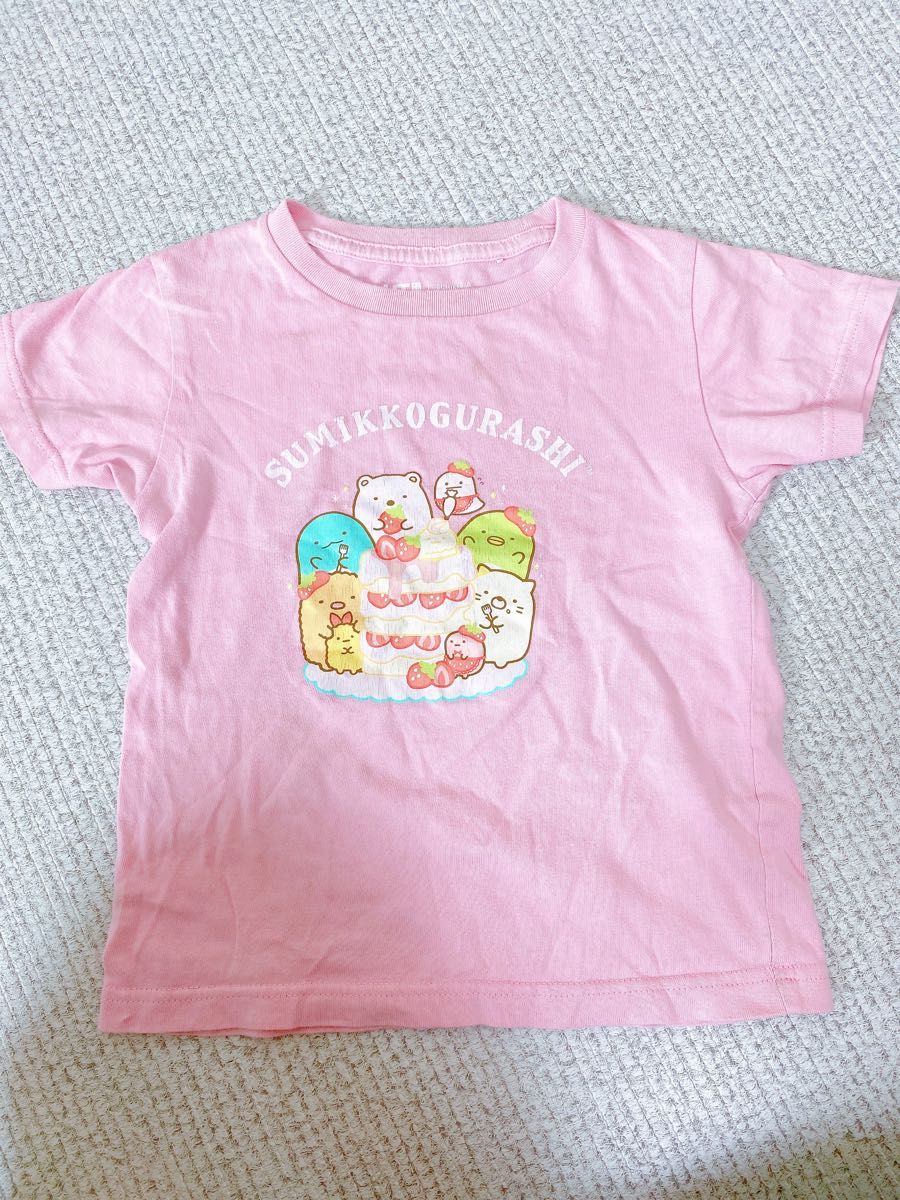 すみ すみっコぐらし Tシャツ 半袖Tシャツ　ユニクロ