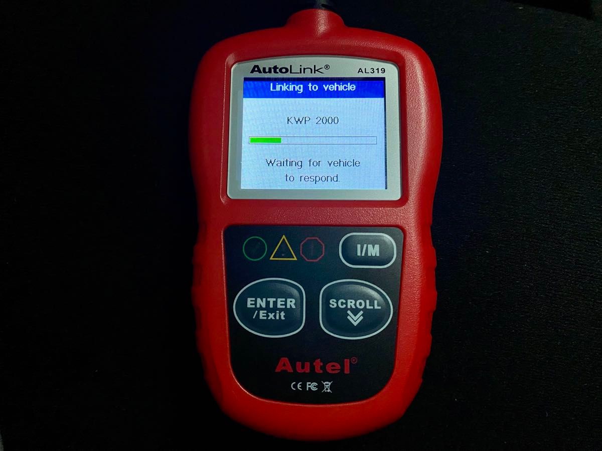 Autel AutoLink AL319 OBD2 故障診断機 スキャンツール 動作確認済み