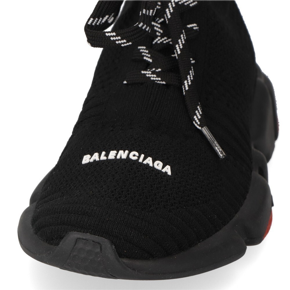 バレンシアガ BALENCIAGA 629617 W2DB4 スピードランナー スニーカー キッズ ブラック レッド 31_画像6