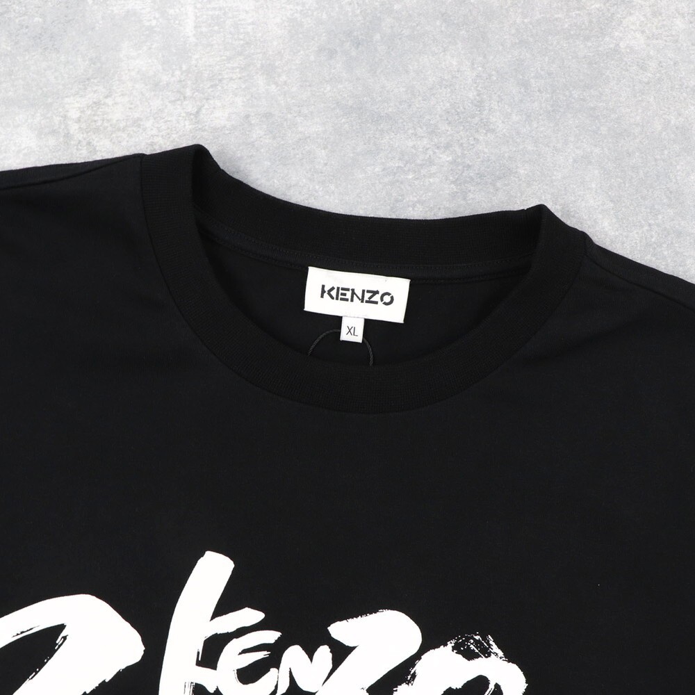 【新品】ケンゾー Tシャツ 半袖 BFB55TS0724S ブラック KENZO 99 L_画像6