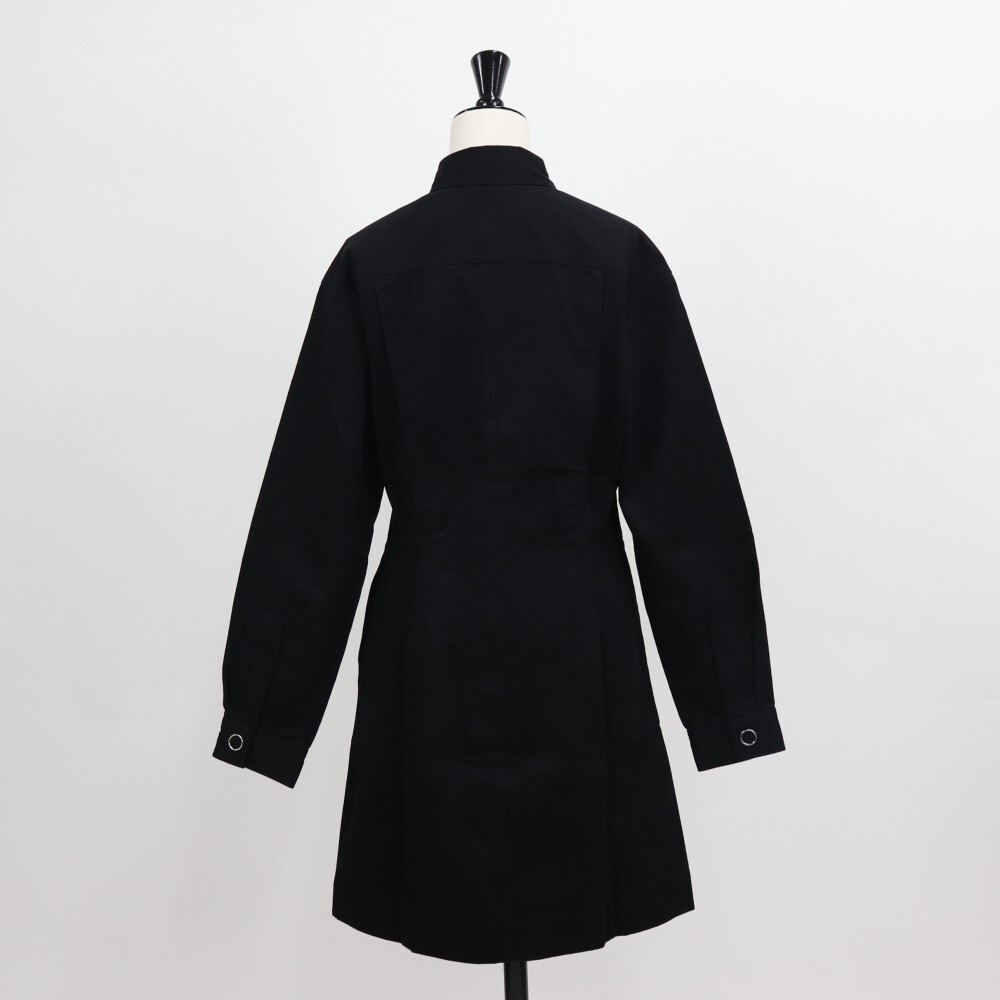 [ new goods ] mezzo n fox HW01608WW0001 mantle coat black MAISON KITSUNE P198 38