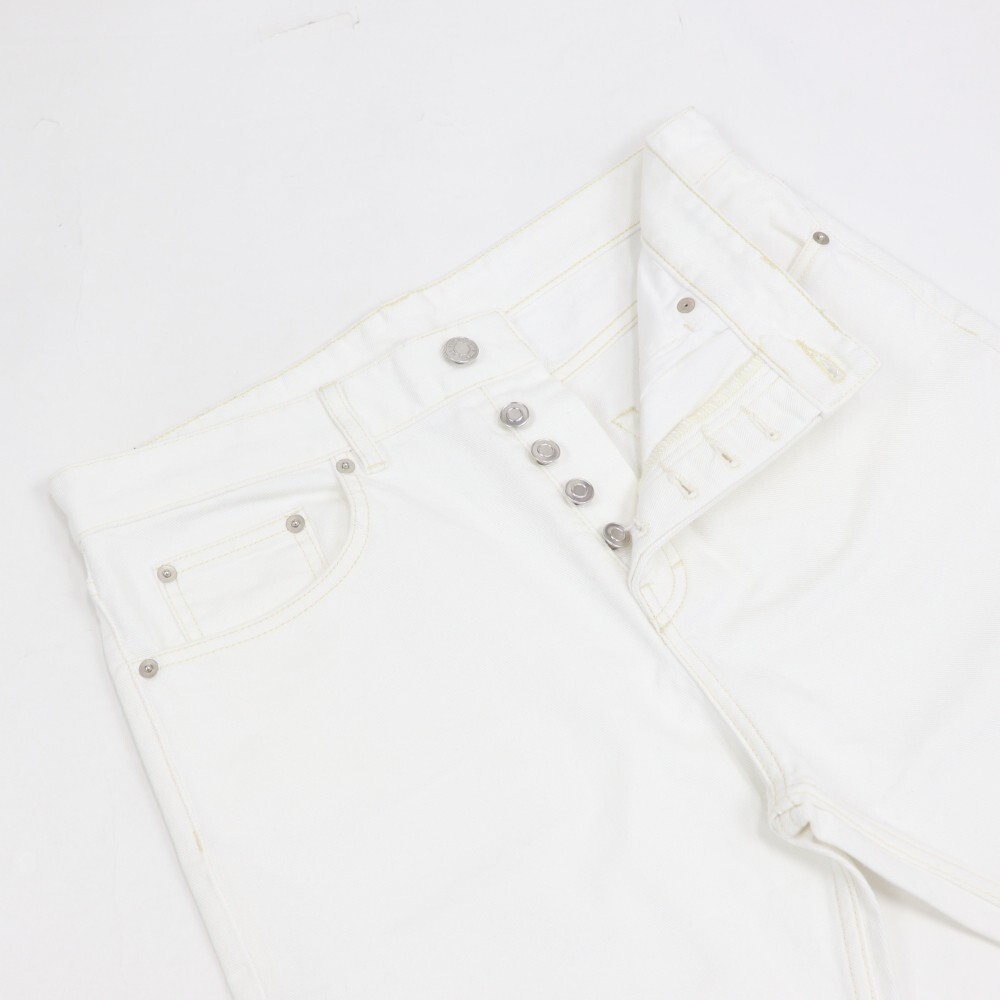 [ new goods ] mezzo n fox IM01140WW5007 Denim white MAISON KITSUNE P701 31