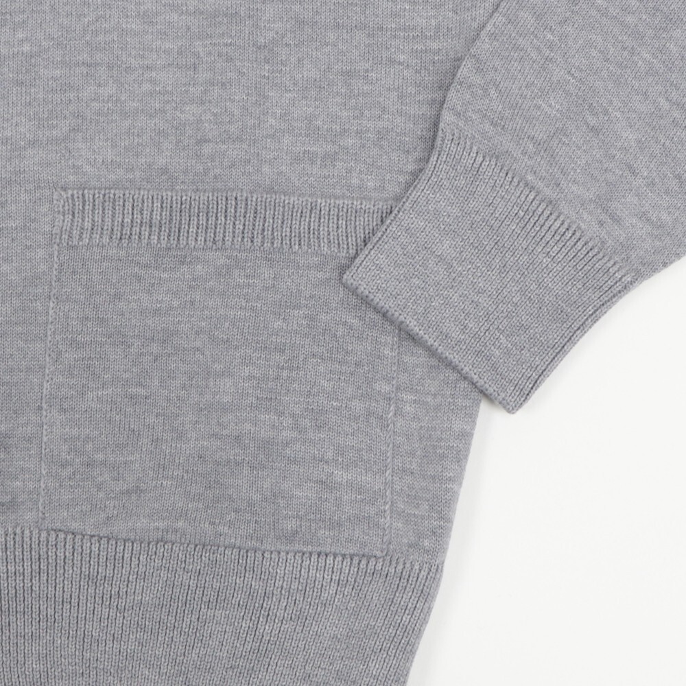 [ new goods ] mezzo n fox knitted cardigan gray MAISON KITSUNE H150 XXS