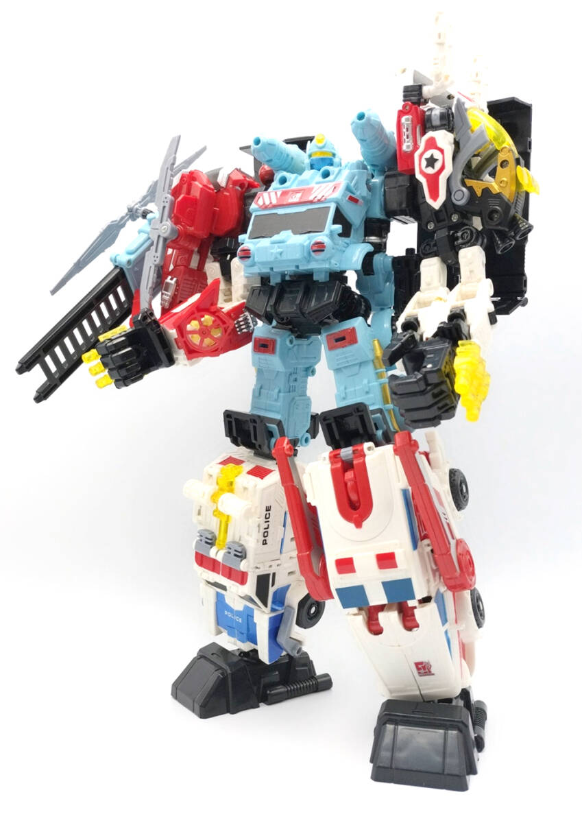 数量は多い JINJIANG 送料無料 Defensor (検 5体合体ロボ レスキュー車両 その他