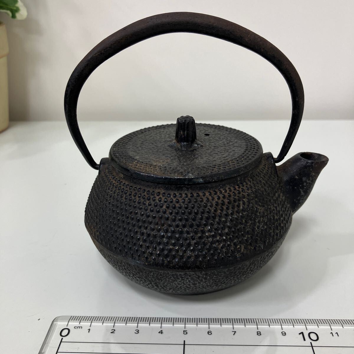 鉄瓶 茶道具 急須 鉄器 茶器 アンティーク 工芸品 骨董_画像2