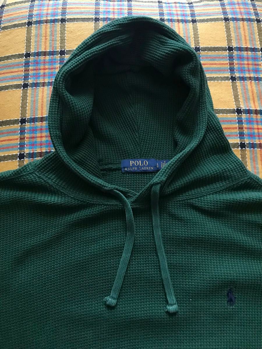 POLO Ralph Lauren プルオーバー　ワッフル地パーカー