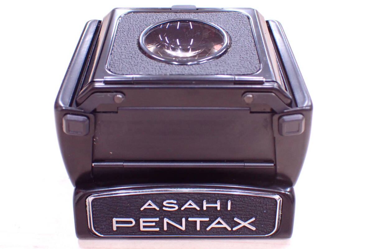 ASAHI PENTAX 6×7 折りたたみピンフード ケース付き 箱付き WAIST-LEVEL FINDER A04127Tの画像3