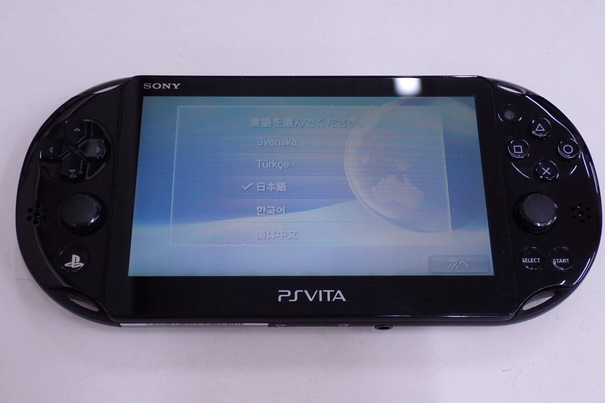 SONY PS Vita PCH2000 ゲーム機 本体のみ G05023T_画像1