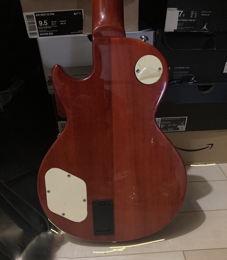 [ guitar ]G-LPS-mini Lespaul type Mini guitar ESP grassroots Logo modification 2 ham use les poul search /gibson prs se japan