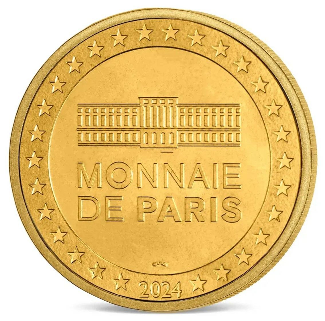 2024 フランス ハローキティ50周年 ハローキティ パリ造幣局発行カラーメダル
