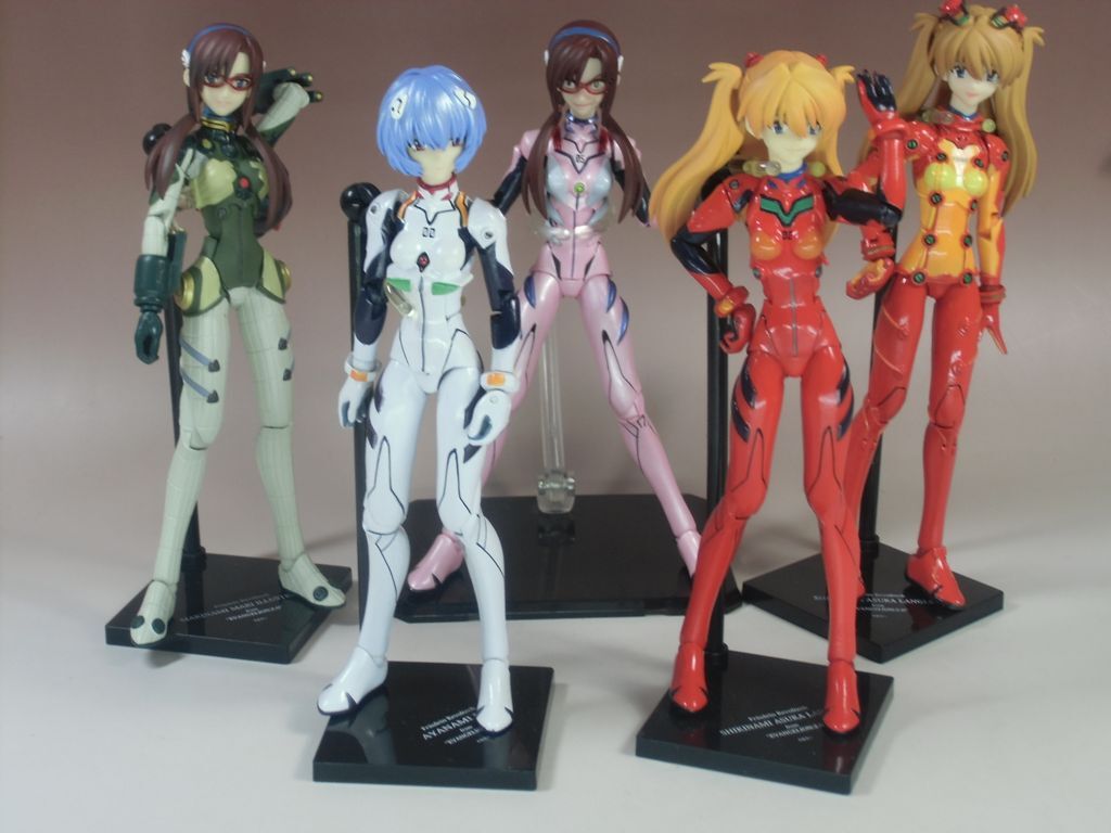 【きれいめファッション51選】上品さと清潔感をキープし 海洋堂 フロイラインリボルテック5種セット【レイ /アスカ 2 惣流・アスカ・ラングレー