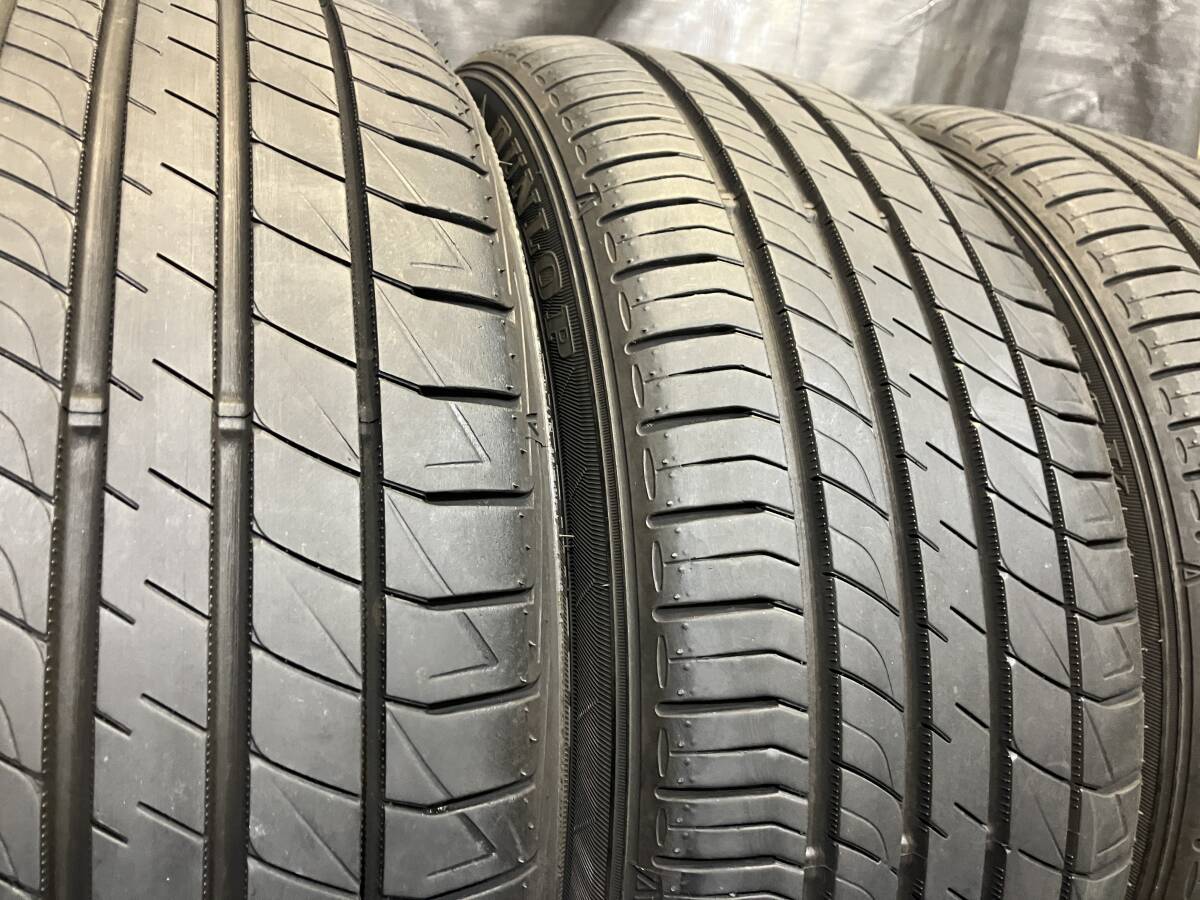 極上品 ダンロップ 225/45R18 ルマン5 4本セット 中古タイヤ バリ溝 225/45-18 クラウン プリウスα レヴォーグ オデッセイ Aクラス 等の画像4