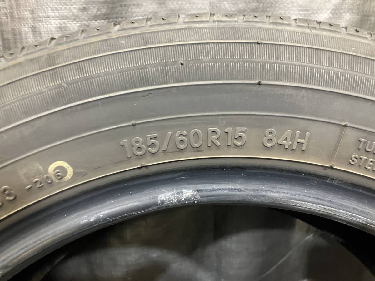 深溝 トーヨー 185/60R15 NANOENERGY J63 4本セット 中古タイヤ 185/60-15 アクア フィルダー シエンタ ヴィッツ フィット 等の画像8