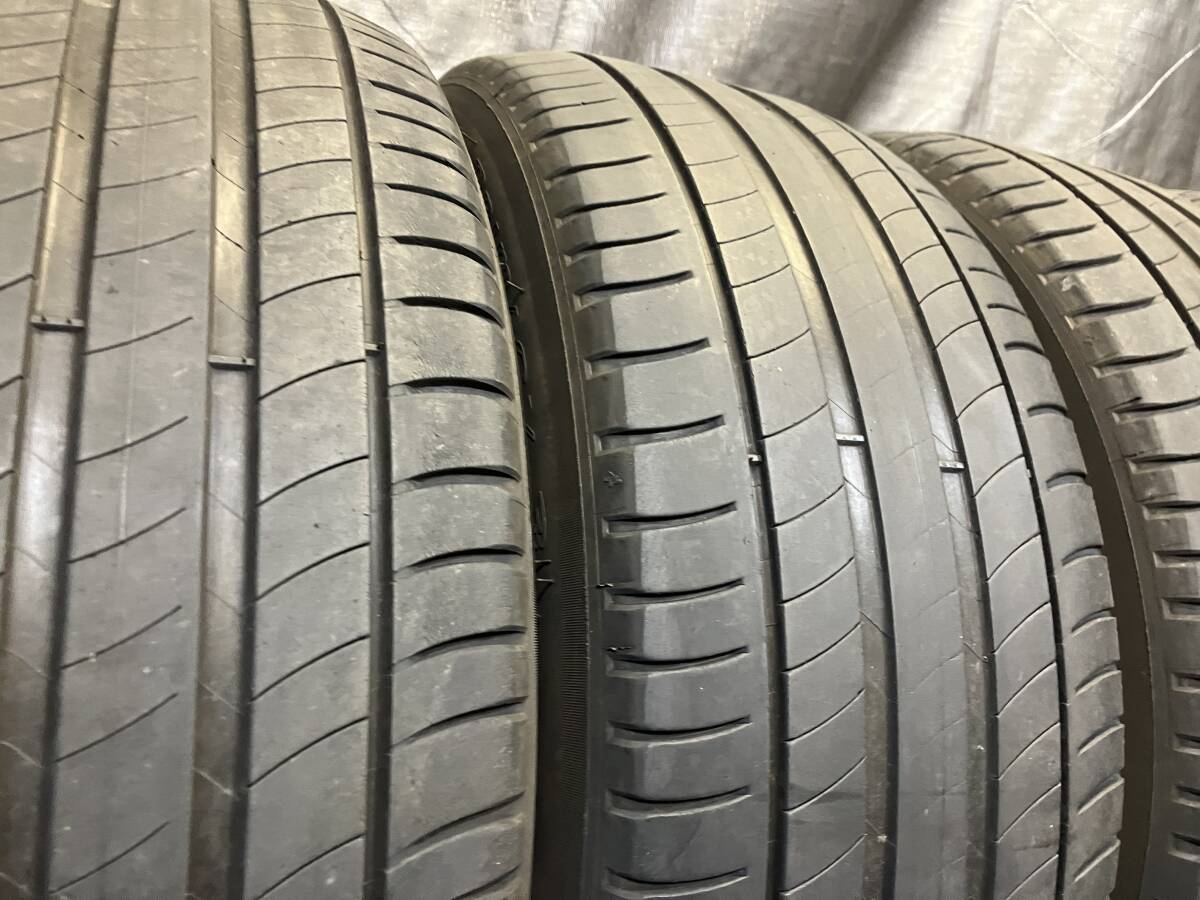 ミシュラン 225/50R18 プライマシー3 4本セット 中古タイヤ 2021年製 225/50-18 C-HR エスティマ オデッセイ カローラクロス 等 の画像3