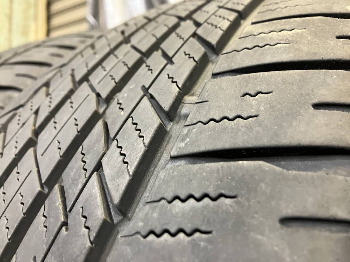 バリ溝 ダンロップ 265/55R19 AT23 2本セット 中古タイヤ 2022年製 265/55-19 ランドクルーザープラド などに_画像5