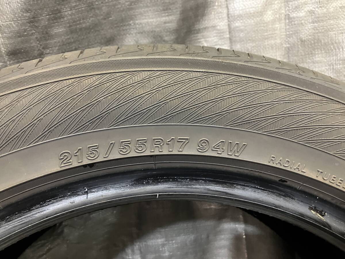 スペアに ヨコハマ 215/55R17 ADVAN dB V552 1本のみ 中古タイヤ 2023年製 215/55-17 オデッセイ クラウン カムリ ザ・ビートル_画像7