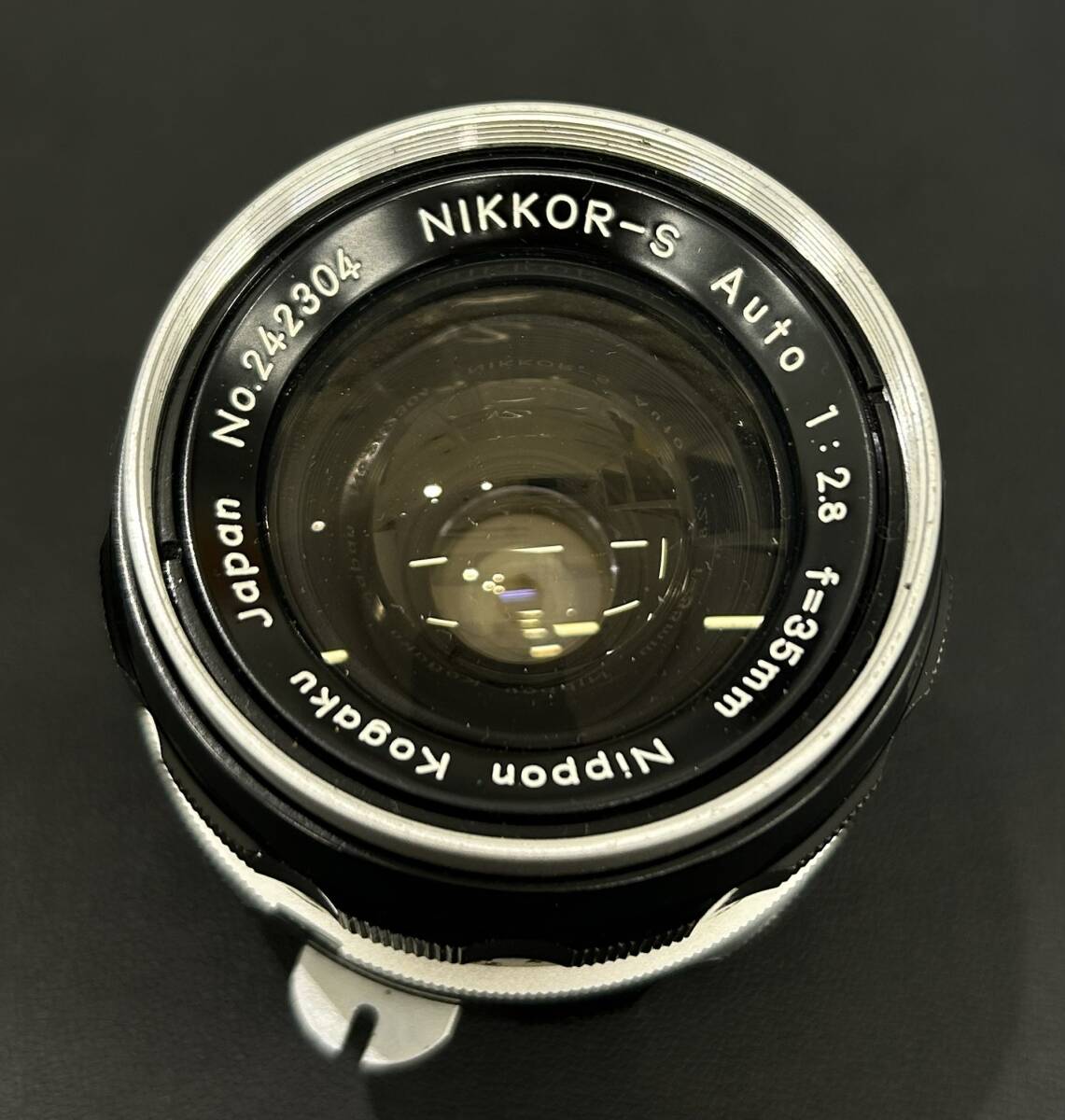 【TJ-3936】 1円～ Nikon NIKKOR-S Auto 1：2.8 f=35㎜ カメラレンズ ニコン Nippon Kougaku 動作未確認 現状品 保管品_画像2