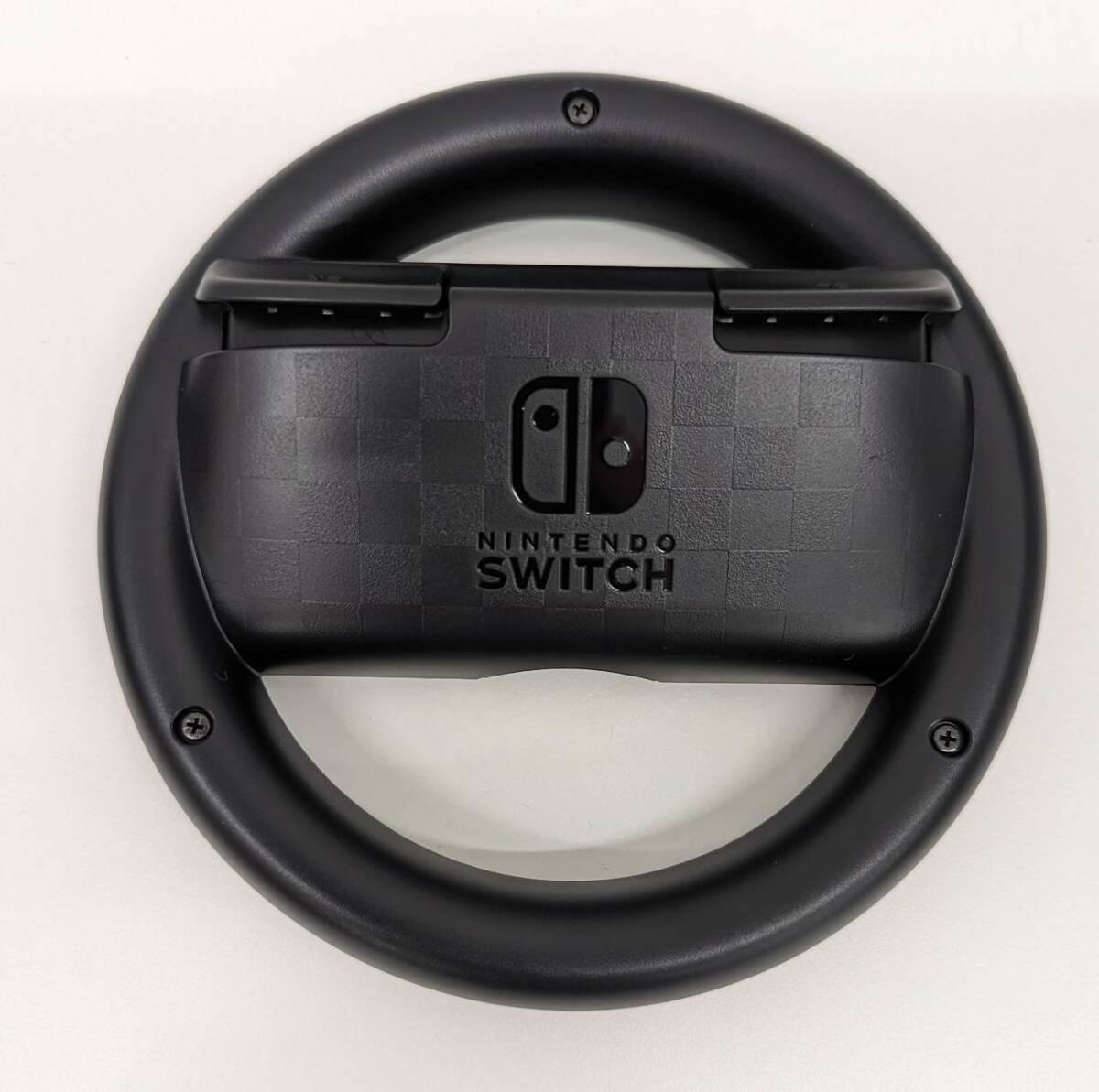 【TJ-3854NY】未使用品 SWITCH スイッチ 任天堂 NINTENDO JOY-CON ハンドル2個セット HAC-A-BG2AA 箱付き 動作未確認の画像3