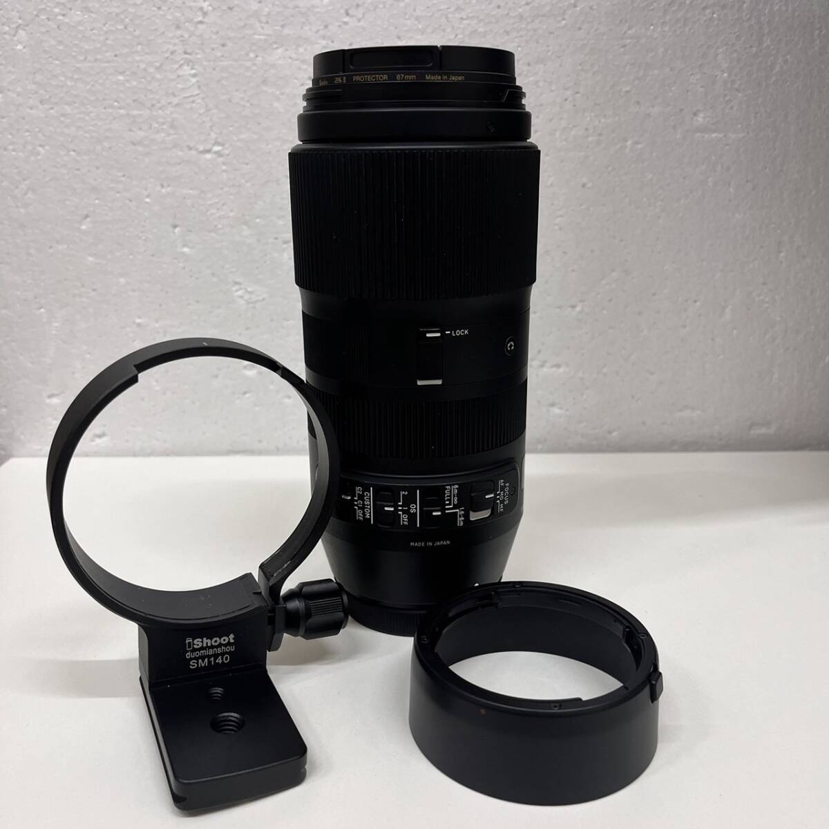 【C-23619】シグマ SIGMA 100-400mm F5-6.3 DG OS HSM レンズ SM140 付き 中古 良品 保管品の画像3