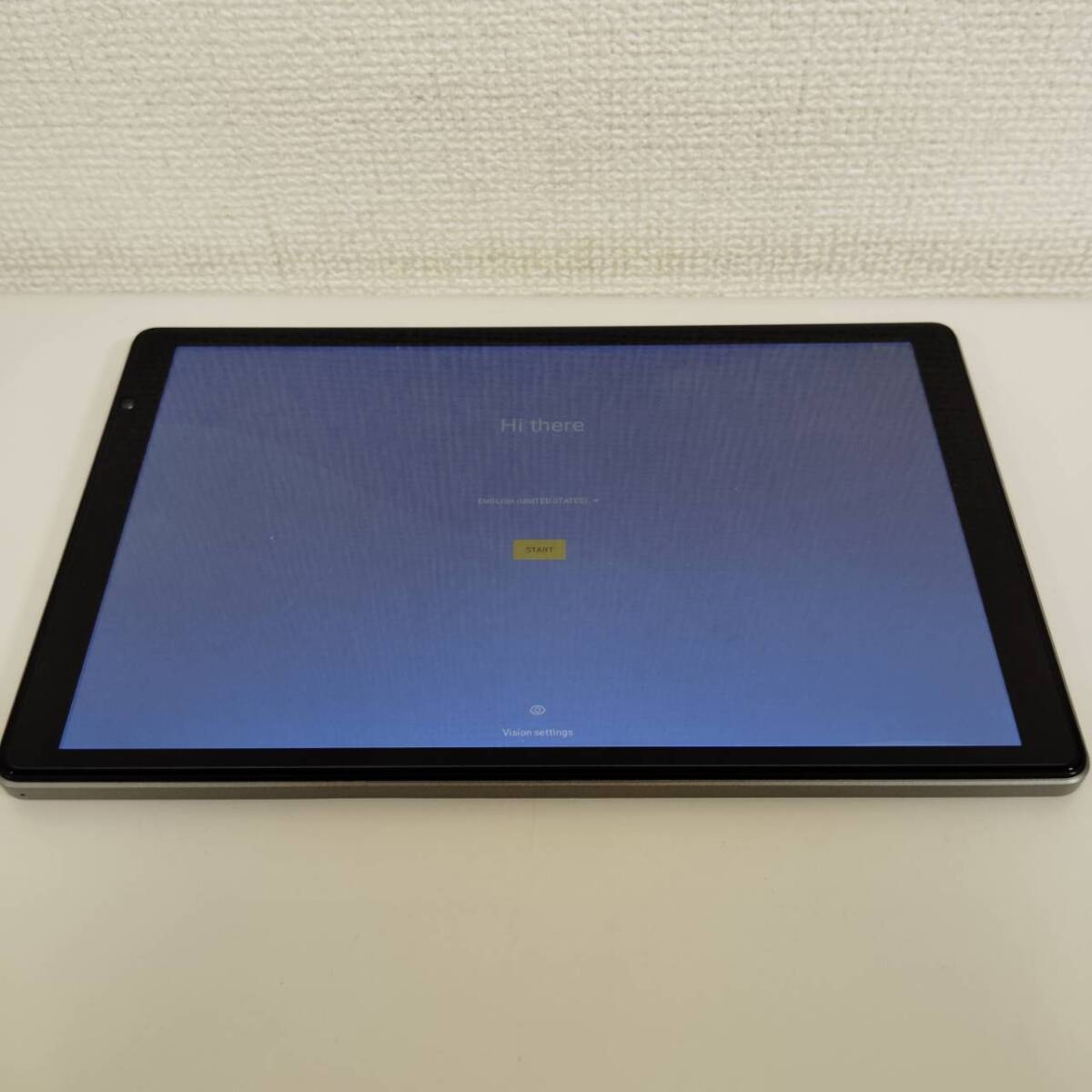 【F-14787】1円～ tPad TECLAST Wi-Fiモデル タブレット グレー P25T 64GB Bluetooth 本体中古品 通電確認済み_画像7