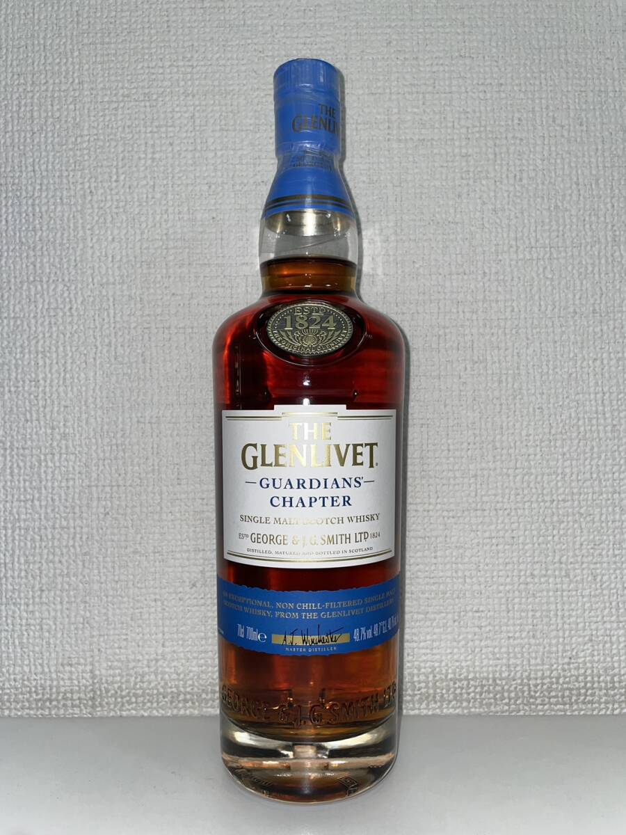 【F-14937】 未開栓 THE GLENLIVET GUARDIANS' CHAPTER LIMITED EDITION 48% 700mL グレンリベット ガーディアンズチャプター ウイスキーの画像2