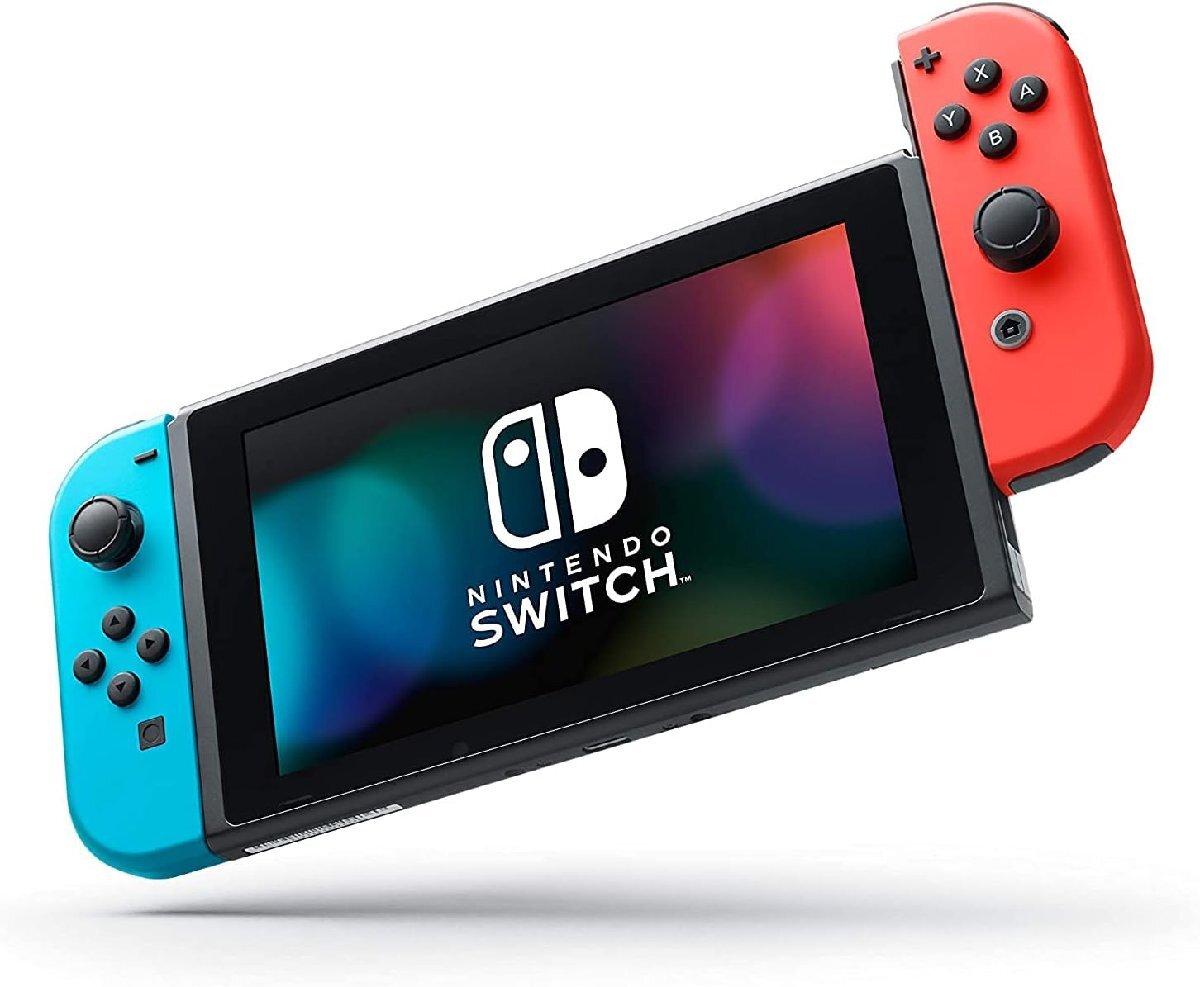 Nintendo Switch 本体 Joy-Con(L) ネオンブルー/(R) ネオンレッド 新品未使用 本体 任天堂スイッチ Neon 4902370550733_画像3