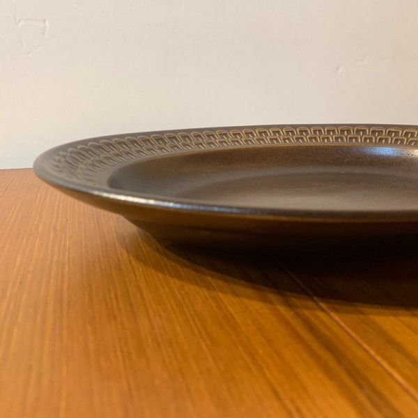 [50099]WEDGWOOD Pennine オーパルプレート 英国 イギリス ビンテージ ウェッジウッド ペンニン 皿 ブラウン テーブルウェア 食器 陶器_画像4