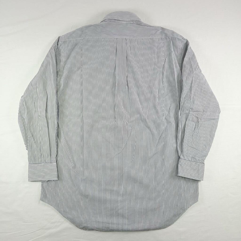 C3 大きいサイズ　鎌倉シャツ　長袖シャツ ワイシャツ ボタンダウンシャツ　ストライプ　Shirt size43-85 メンズ　男性用_画像3