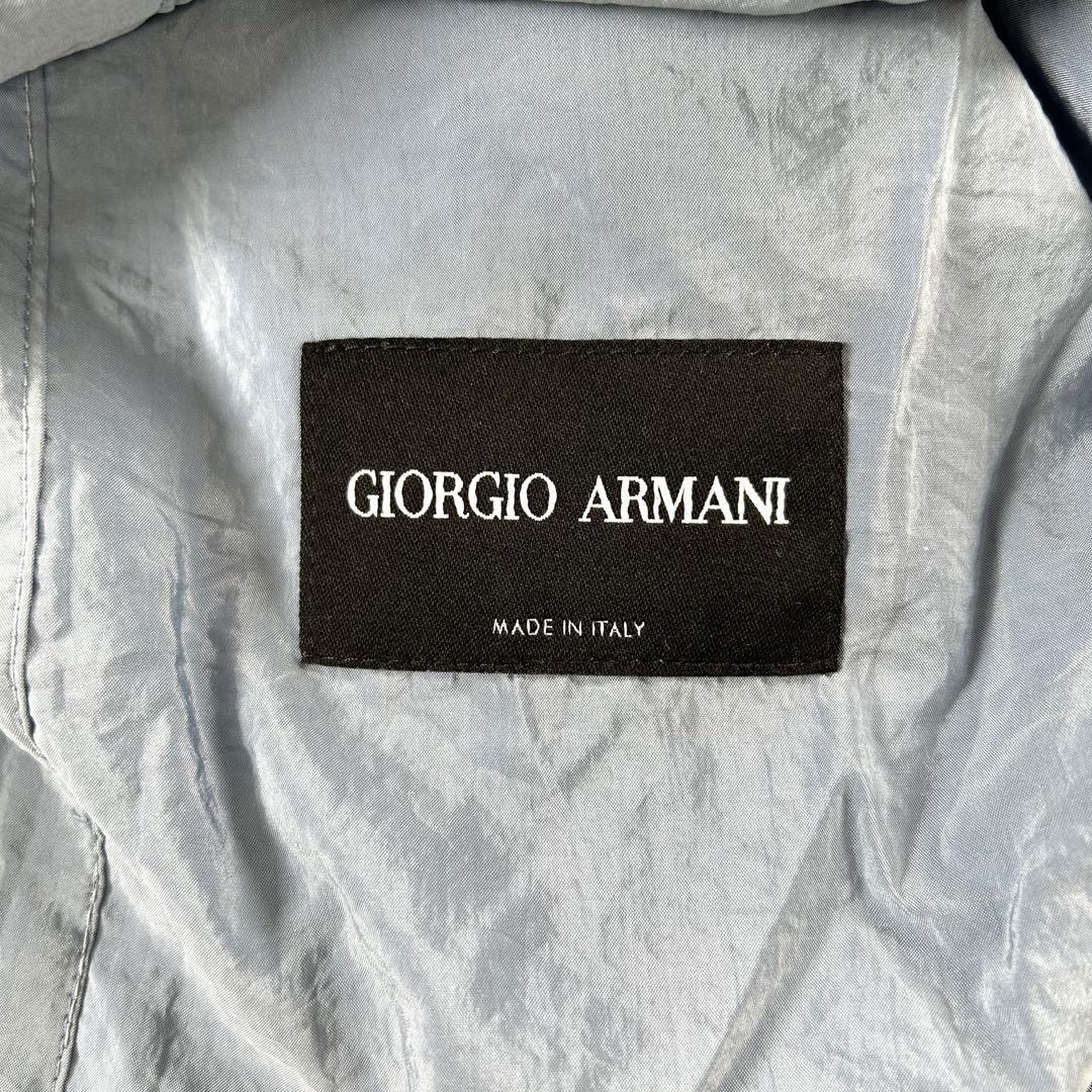 最高級シルク　GIORGIO ARMANI ジョルジオアルマーニ　カバーオール　４Bジャケット　春夏素材　size44　メンズ　男性用_画像6