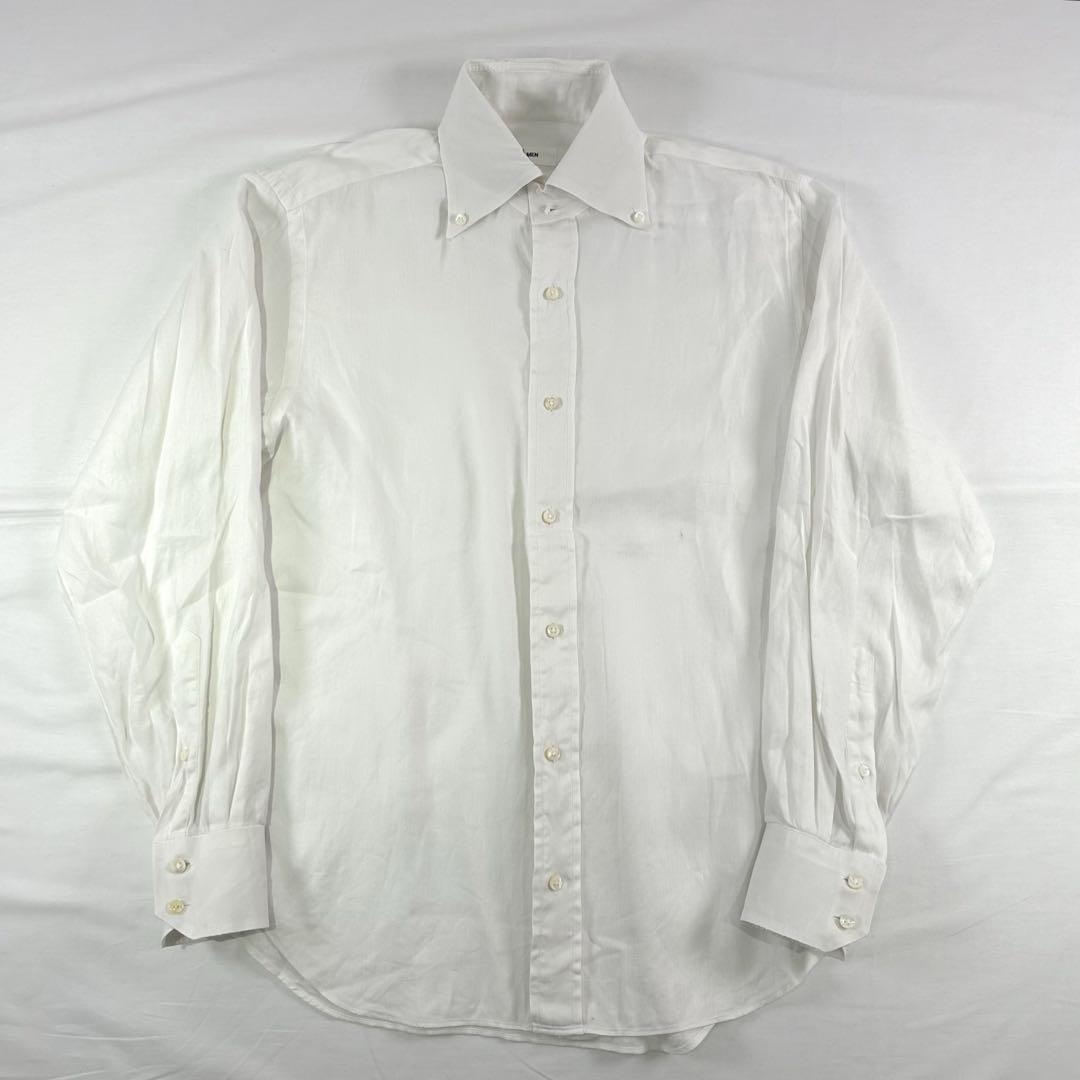 ISSEY MIYAKE　MEN イッセイミヤケ　ボタンダウンシャツ　長袖シャツ　BDシャツ　90S　メンズ　男性用　size40_画像1