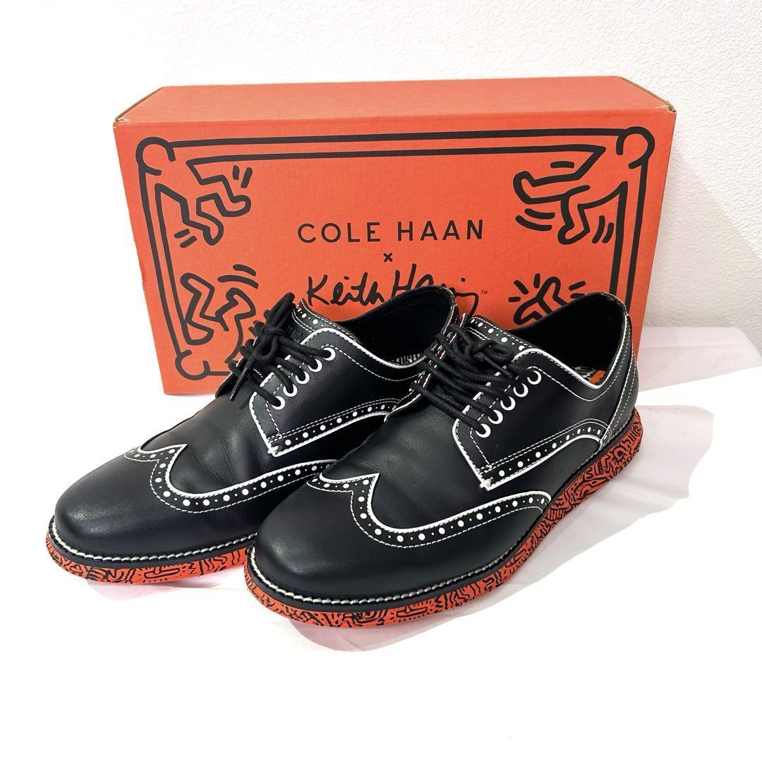 COLE HAAN x KEITH HARING コールハーン×キースへリング　WINGTIP OXFORD　ウイングチップ　ドレスシューズ　size24.5_画像1