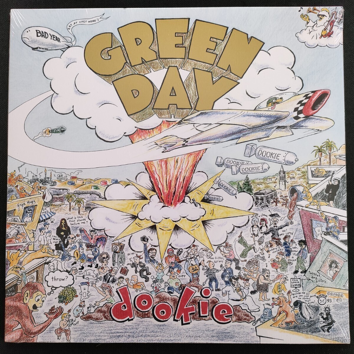 新品未開封LPレコード グリーンデイ 代表作 Dookie Green Day ドゥーキーUS盤2008年再発盤の画像1