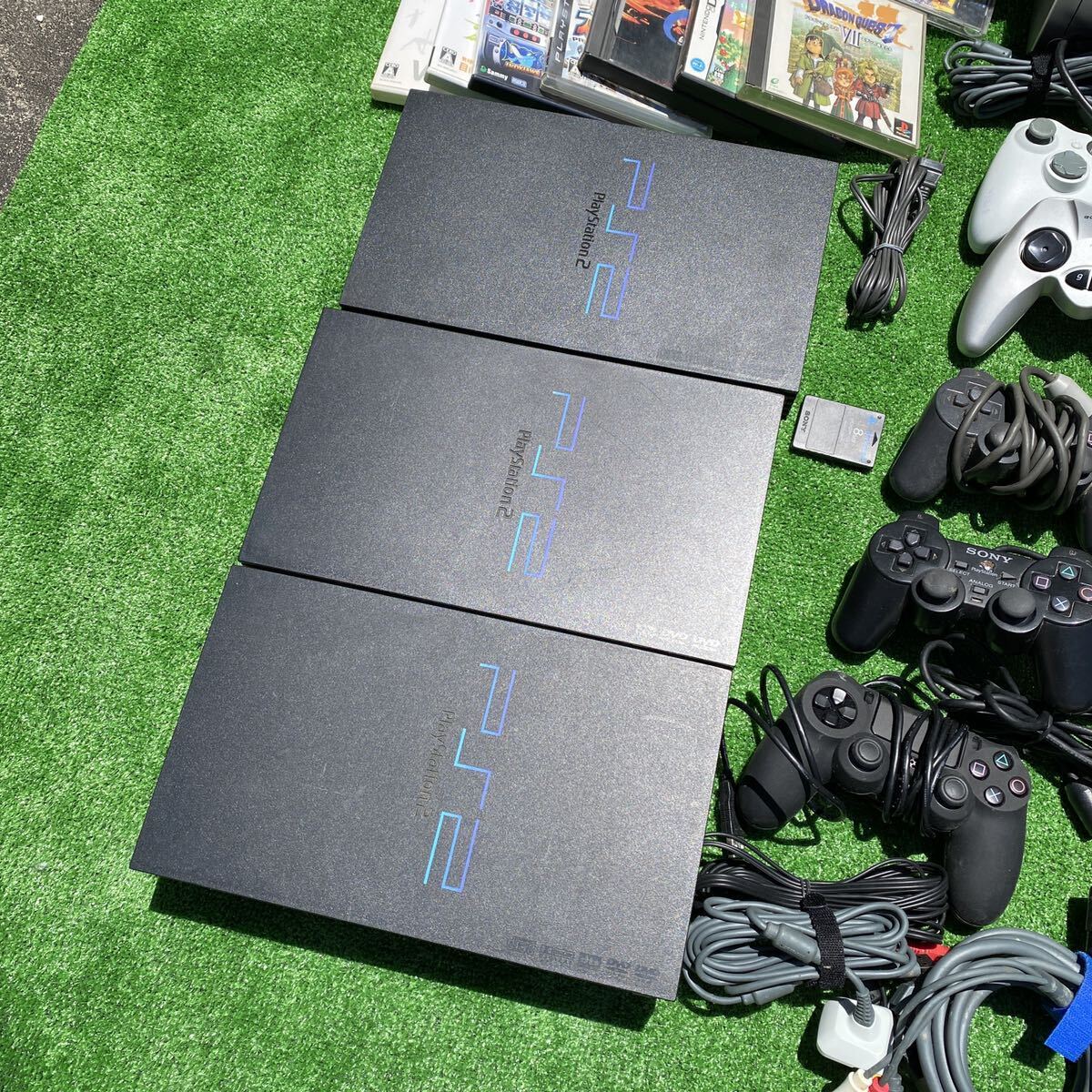 【動作未確認】プレステ2本体ゲーム機 コントローラー スーパーファミコン WiiFit本体 X-BOX カセット任天堂 SONY その他いろいろ （U）_画像5