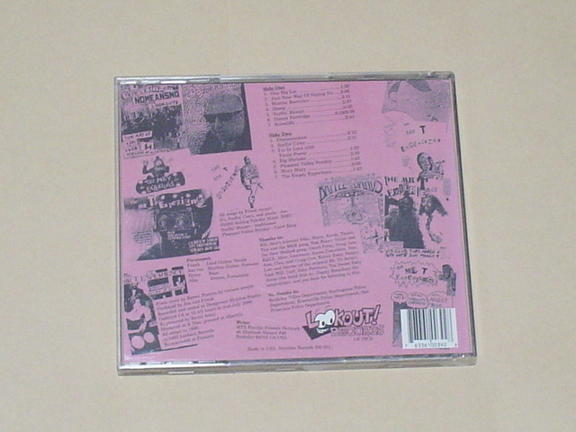 POP PUNK：THE MR.T EXPERIENCE / EVERYBODY'S ENTITLED TO THEIR OWN OPINION(PARASITES,VACANT LOT,THE RIP OFFS)_画像2