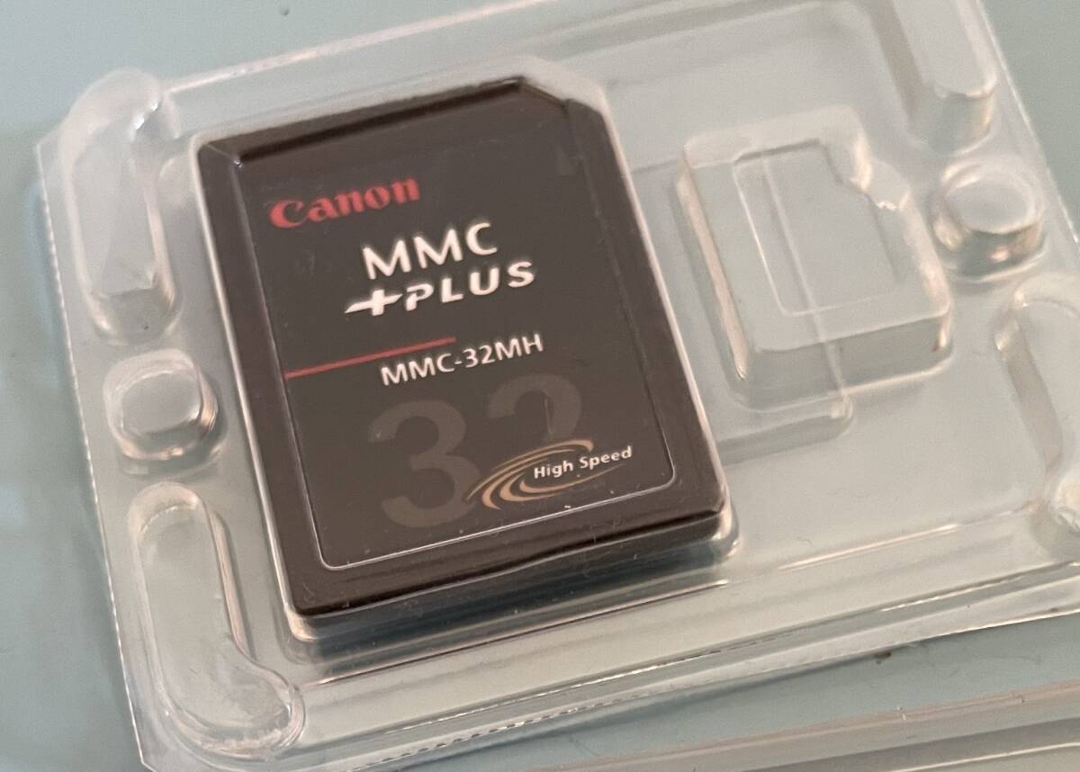  подтверждение рабочего состояния *Canon мультимедиа карта MMC PLUS+ 32MB Canon цифровая камера б/у товар 