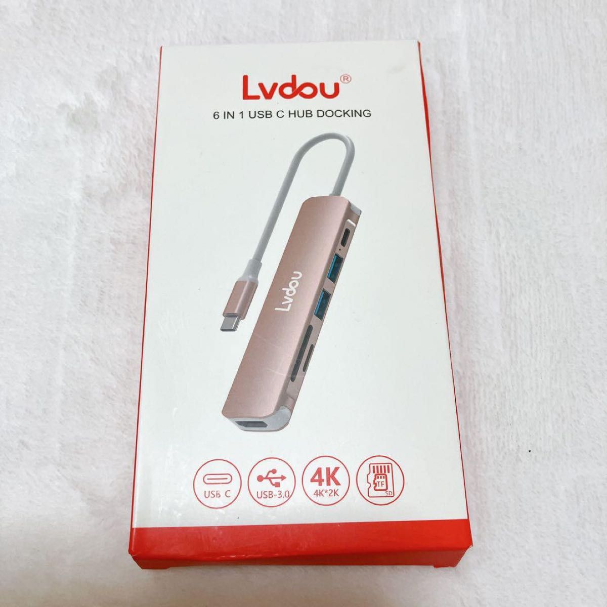 USB ハブ Type-C Lvdou USB C ハブ 6-in-1 Lvdou USB ハブ Type-C 85W PD充電