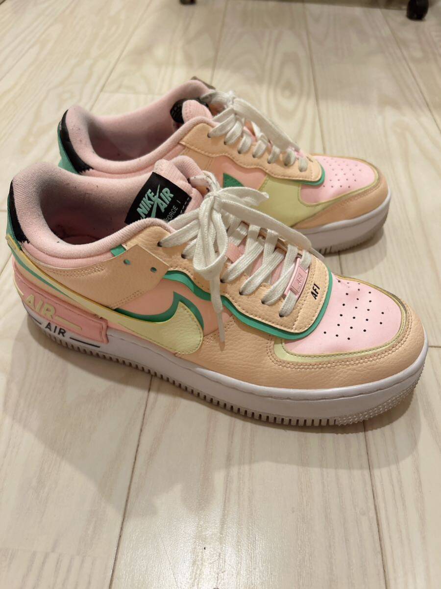 ナイキ Nike WMNS Air Force 1 Low Shadow Arctic Punch27.5cm AF1_画像2