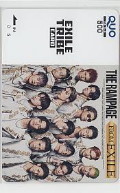 特3-a762 EXILE クオカード 目立つ傷多数有の画像1