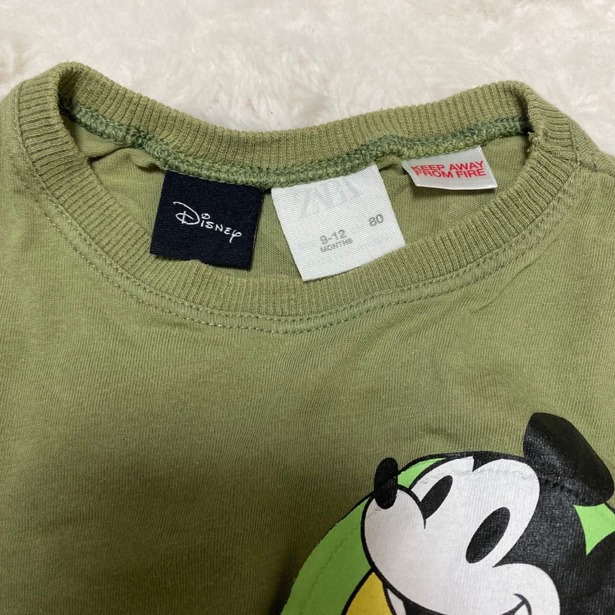 zara kids ミッキー上下　SALE