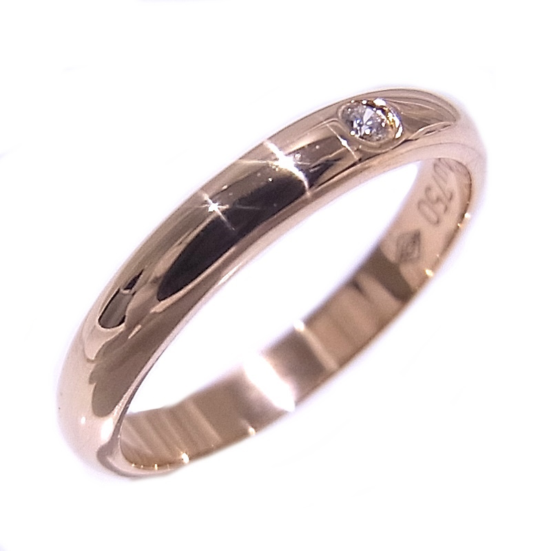 Cartier カルティエ ウェディングリング マリッジリング 結婚指輪 #45 750 K18PG ピンクゴールド【中古】【新品仕上げ済み】_画像2