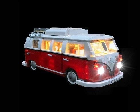 MOC LEGO レゴ クリエイター 10220 互換 フォルクスワーゲン T1 キャンパーヴァン LED ライト キット DL114_画像1