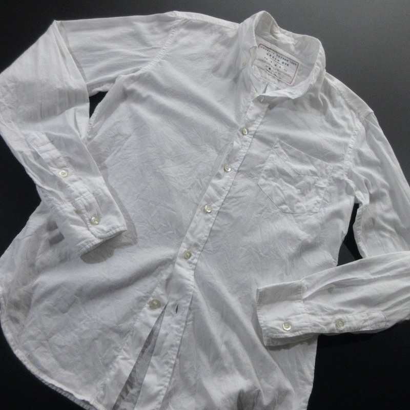 【Ron Herman ロンハーマン】ワンランク上のサーフスタイルに◎ オーガニックコットン ホワイトシャツ!! （MADE IN JAPAN）_画像2