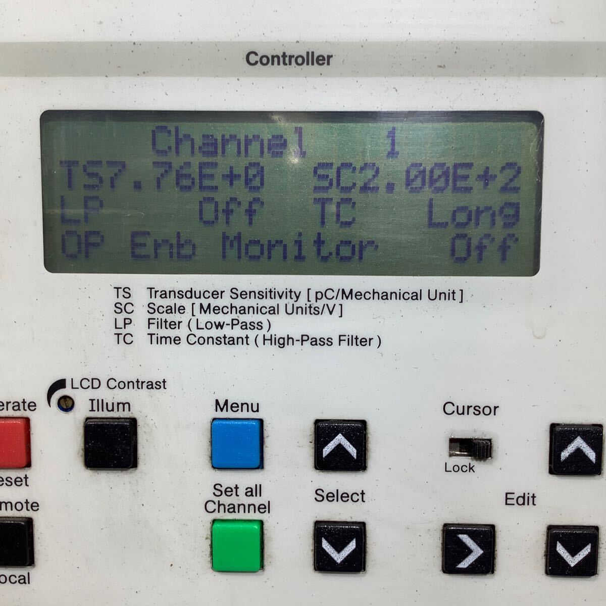 キスラkistIer チャージアンプ5019計測器中古品一般通電まで済みです。動作未確認現状渡し品です。_画像2