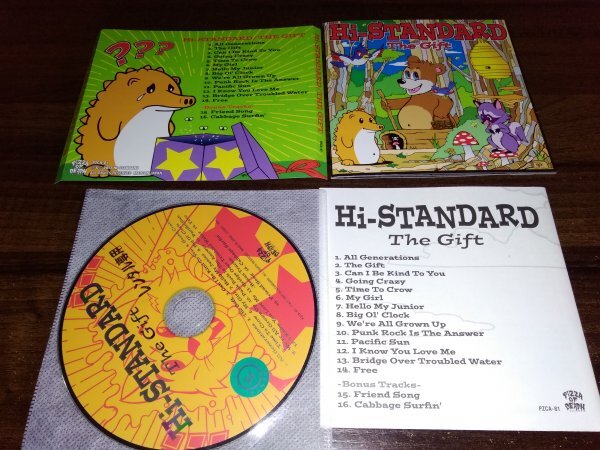 THE GIFT　CD　 Hi-STANDARD　アルバム　ハイスタンダード ハイスタ　即決　送料200円　501_画像1
