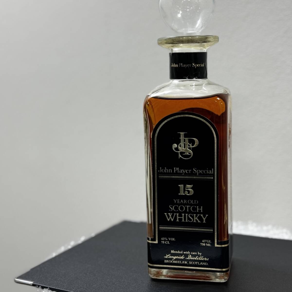 【GSA-151】1円～JPS 15YEAROLD SCOTCH WHISKY 750ml 43% John PLayer Special スコッチ ウィスキー 未開栓 洋酒 15年の画像1