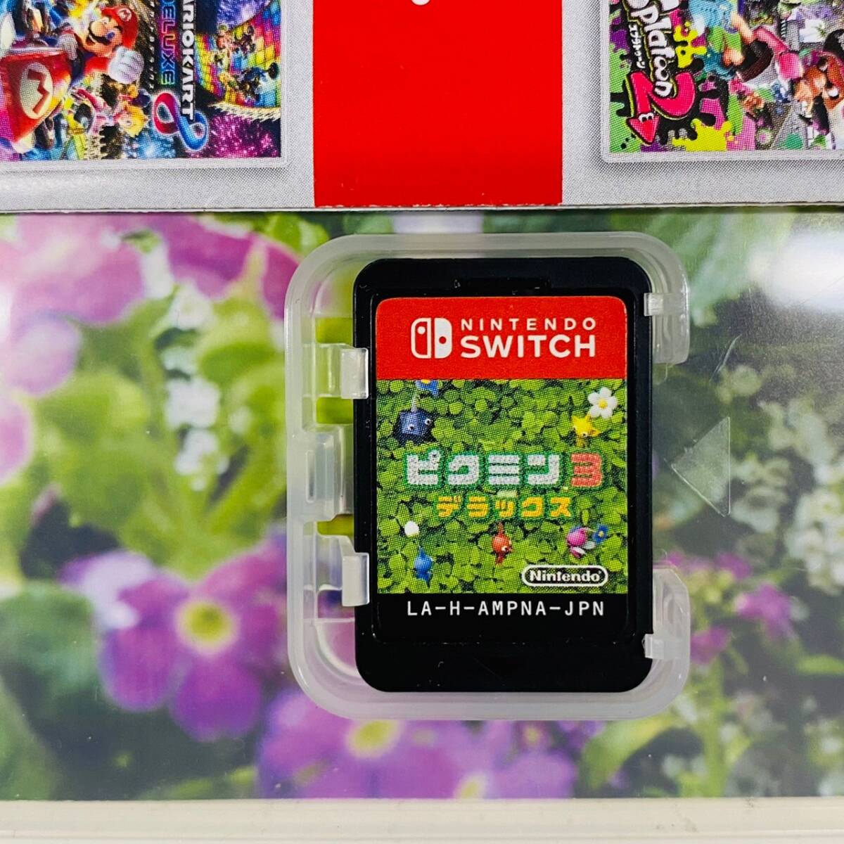 【IK-28048】1円～ Nintendo SWITCH ピクミン3 Delux ピクミン ゲームソフト スイッチ 任天堂 ピクミン3 起動確認済_画像4